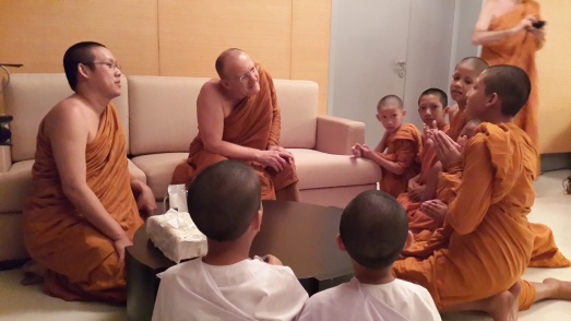 Ajahn Pasanno in Thailand, December 2015